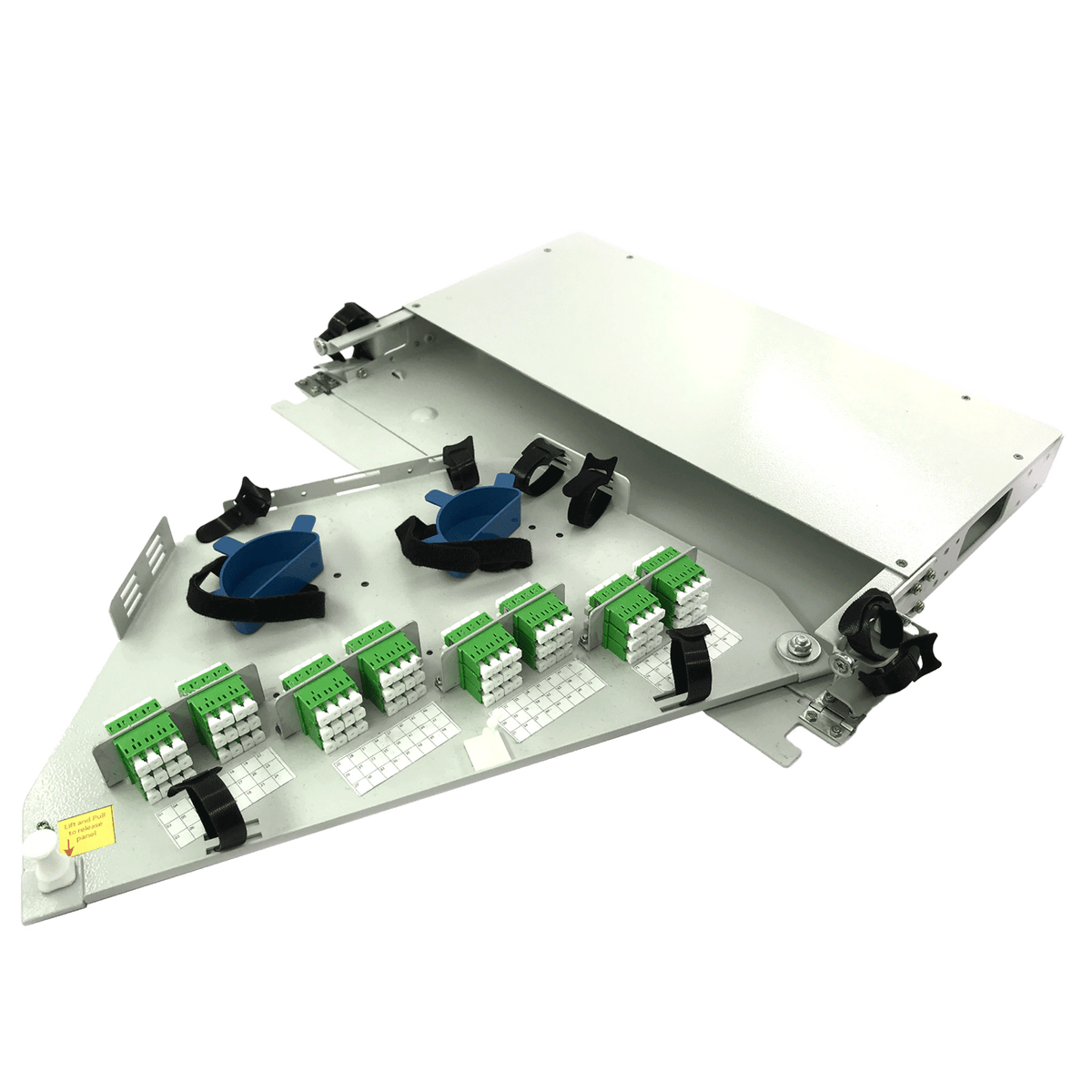1RU – Patch/Patch Fibre Shelf