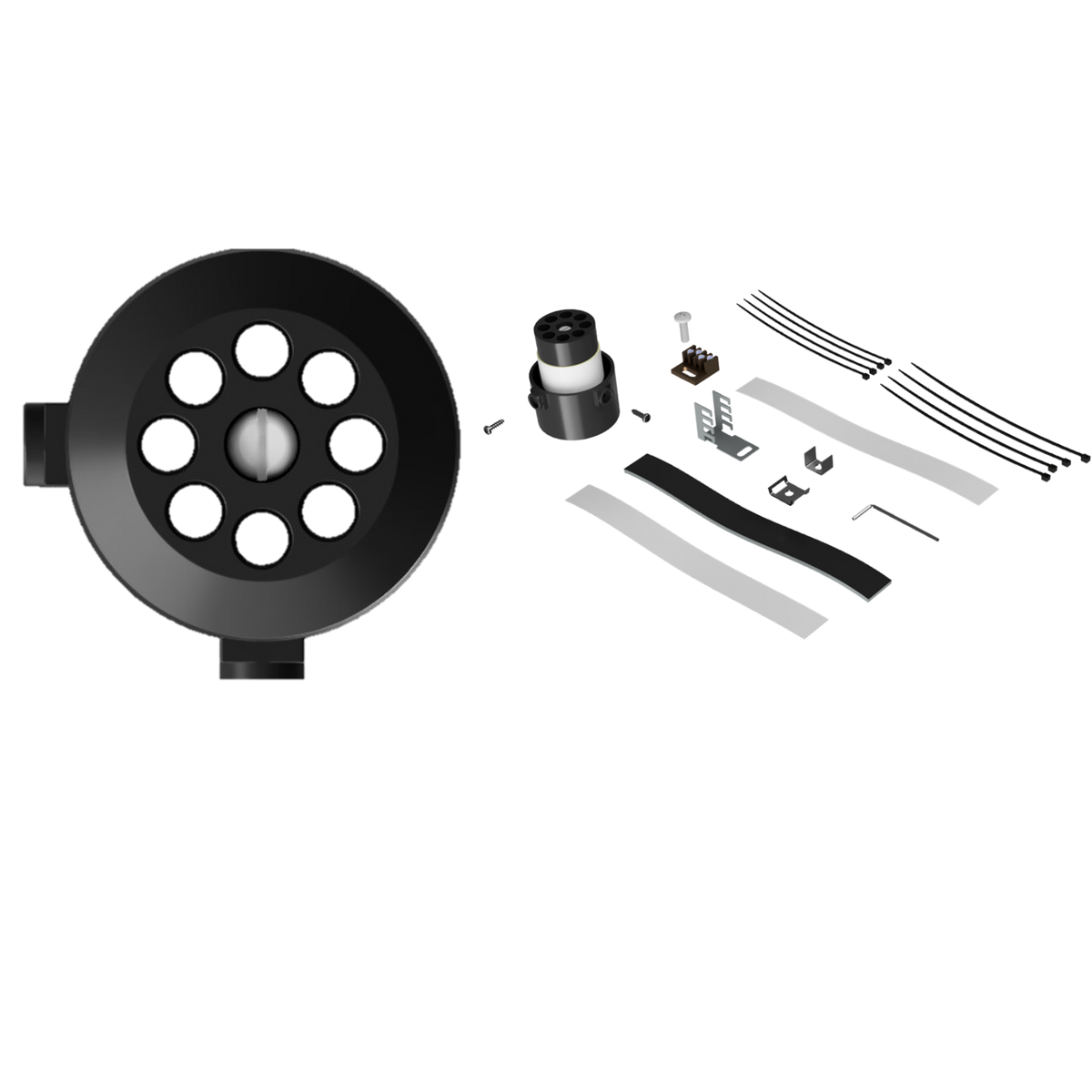 Circular Port Kit 8x6mm