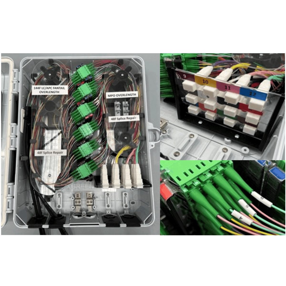High Density 144f Splice/Patch Closure