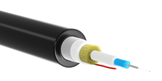 Ruggedised Dual Jacket 5.0mm (1-12f) cable